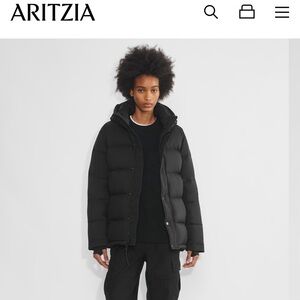 NWT Aritzia Women’s Original Super Puff, Size Large, Black